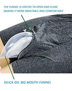 MHKGIOA Male Urinal - Wearable Men's Urinal with Elastic Waistband & Two 500ml Urine Collection Bag - Reusable Urine Collector(Random Color) (M)