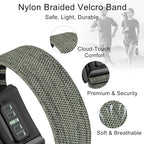 surundo Nylon Sport Band Compatible with Whoop Band 4.0 Strap Men Women, Breathable Nylon Adjustable Waterproof Replacement Wristbands Straps for Whoop Band 4.0