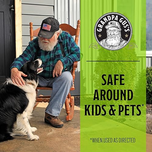 Grandpa Gus's Rodent Repellent Spray with Sprayer, Natural Peppermint & Cinnamon Oils Repel Mice and Stop Rats & Squirrels, 1 Gallon (Pack of 1)