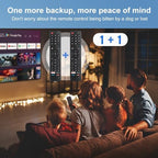【 2 Pack 】 Universal for All Hisense TV Remote, Replacement Compatible for All Hisense 4K LED HD UHD Smart TVs