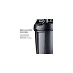 BlenderBottle Classic V2 Shaker Bottle Perfect for Protein Shakes and Pre Workout, 20-Ounce, White