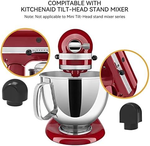 YISH Speed Control Knob Replacement Part, Lock Lever Attachment Knob for KitchenAid Bowl-Lift Stand Mixer & Tilt-Head Stand Mixer (Y742FG)