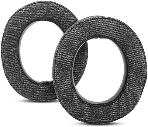 HS70 Earpads Upgrade Thicker Fabric Ear Pads Cushion Replacement Compatible with Corsair HS70 Pro HS60 HS50 Headphone