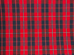Multi Layers School Uniform Plaid Bow for Girls/Plaid button on Center/Back to School/School Uniform Accessories/Alligator Clip (Plaid 65, Heart Shape Plaid Button)