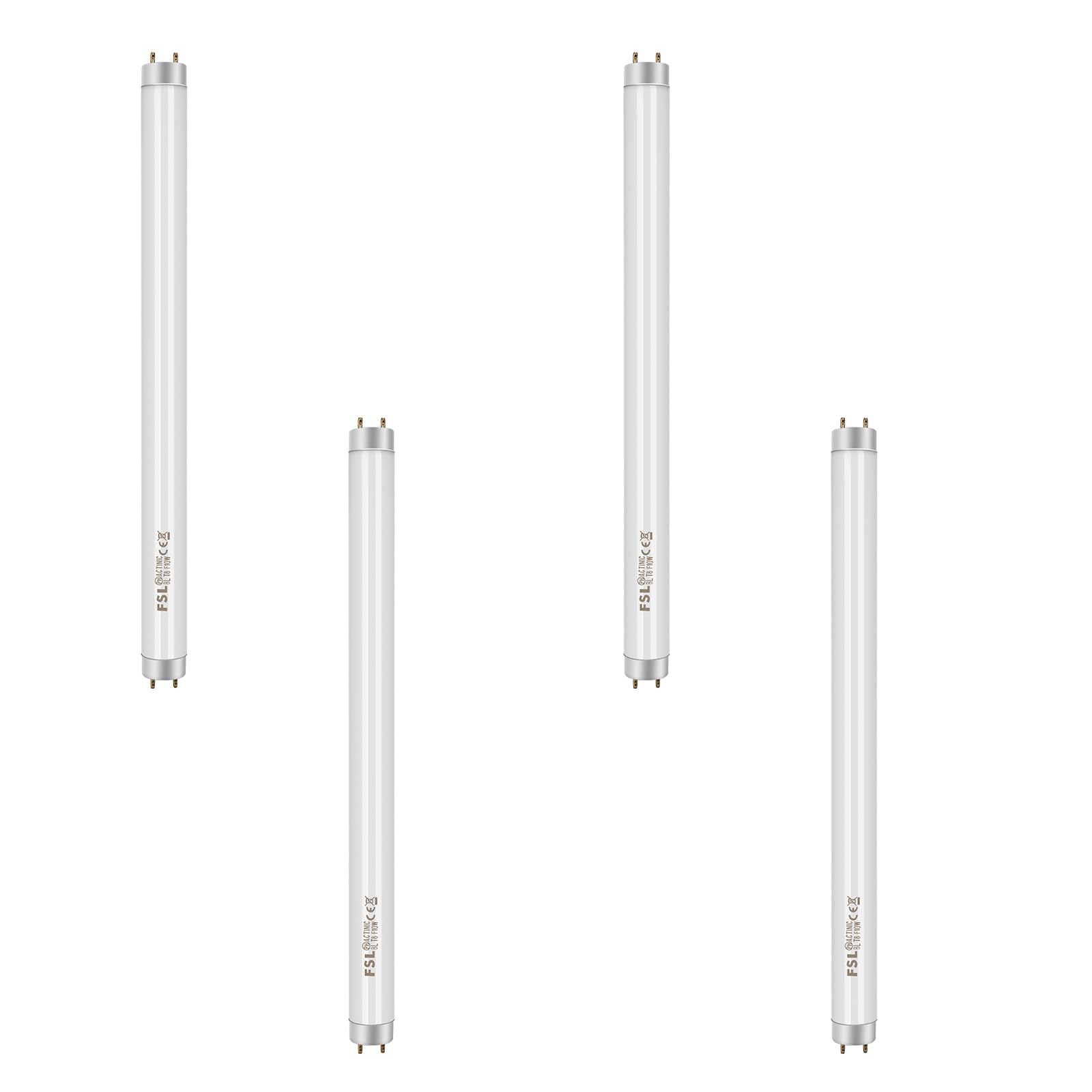 Bug Zapper Replacement Bulbs 20W, 4 Pack 13'' 10W Light Bulbs for 20W Electric Bug Zapper Mosquito Light, UV T8 Fluorescent Tubes for 20W Indoor Outdoor Electronic Insect Pest Lamp Killer