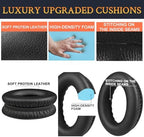 SoloWIT Protein Leather Earpads Cushions for Bose Headphones, Replacement Ear Pads for Bose QuietComfort 15 QC15 QC25 QC2 QC35/Ae2 Ae2i Ae2w/SoundTrue & SoundLink Around-Ear Series - Black&Blue
