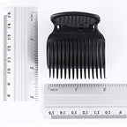 Tbestmax 24 Hot Roller Clips for Hair Curler Claw Clip Replacement Hair Section Styling for Women Girls Black