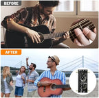 Guitar Chord Presser - Guitar Aid Chord Trainer for Beginners, Guitar Chord Helper Practice Tool with 6 Picks & Capo, Portable Guitar Assisted Learning Tools Kit Accessories for Acoustic Guitars