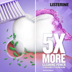 Listerine Total Care Anticavity Fluoride Mouthwash, Kills 99.9% of Germs That Cause Bad Breath and Prevents Cavities, Fresh Mint Flavor, 1L (Pack of 2)