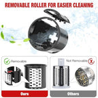 Slicer Shredder Attachment for KitchenAid Stand Mixer with 5 Blades, Cheese Grater Attachment, Fresh Prep Slicer, Bigger Vegetable Salad Maker Accessories for Kitchenaid