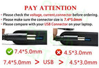 19.5V 3.34A 65W Laptop Charger Replacement for Dell Latitude 7480 7490 5400 5480 5490 E5470 E6420 5580 5500 5590 E5430 E6410 E5570 E6430 E6440 E6540 E7250 E7440 E7450 AC Adapter Power Cord