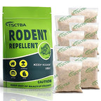 TSCTBA Rodent Repellent Indoor, Mouse repellents, Rodent Repellent Outdoor, Peppermint to Repel Mice and Rats,Rats Repellent for House,Mice Repellent,Mice Deterrent - 8P