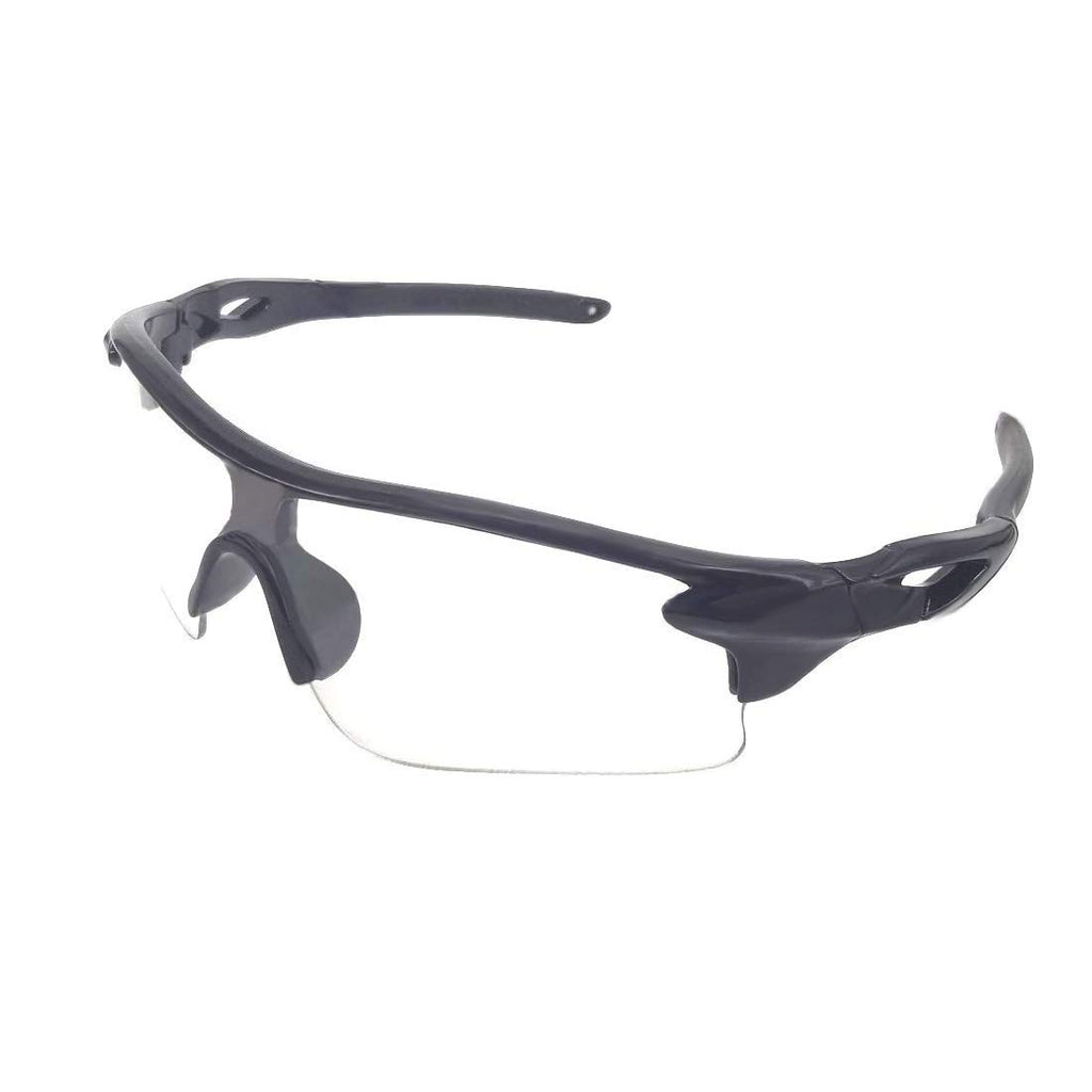 Outdoor Sports Athlete's Sunglasses for Cycling Fishing Golf,100% UV Protection (Clear)