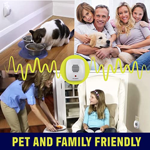 The Bell and Howell Ultrasonic Pest Repeller Plug in Device Complete Kit 8 Pack,Effectively Aids to Repel mice, Bugs, Rats, Rodents, Mosquitos, roaches, Spiders and Ants Chemical, Odor and Sound Free