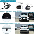 AHD 1080P Backup Camera Only Compatible with Stereo Head Units/Monitors That Support AHD 1080P 25HZ/PAL Video Signal, Flush Mount Reverse Rear Front Side View Camera for Cars Pickup SUVs TTXSCAM-E01