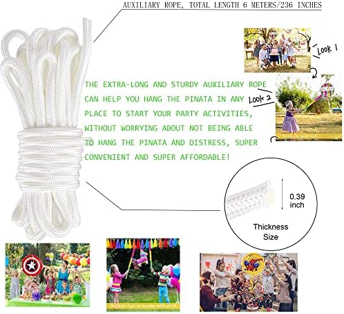 32-inch pinata sticks,pinata sticks that won't break,the quality is veryvery hard.kids can enjoy playing at the pinata party without worrying about it getting damaged.Pinata sticks kids love