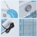 Electric Bug Zapper, 3000 Volt Powerful Flying Insect Mosquito Flies Killer 20W Blue UV Light Attract, Plug-in Pest Control Machine for Moth,Fruit Fly,Fungus Gnat,Garage Catcher/Eliminator/Shocker