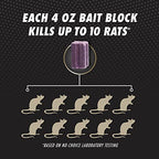 Tomcat Rat & Mouse Killer Disposable Bait Station Advanced Formula for Indoor and Outdoor, 1 Pre-Filled Ready-To-Use Station