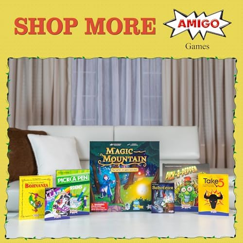 Amigo Games Bohnanza Classic Card Game – Plant & Harvest Your Beans in This Exciting Strategic Game That is Fun for the Whole Family – For Kids & Adults Ages 12 & Older