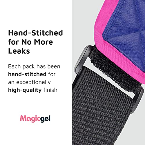 Reusable Cold Pack for Hip Bursitis, Replacement Surgery and Hip Flexor Pain. Ice Pack Wrap for Inflammation, Swelling Relief (by Magic Gel)