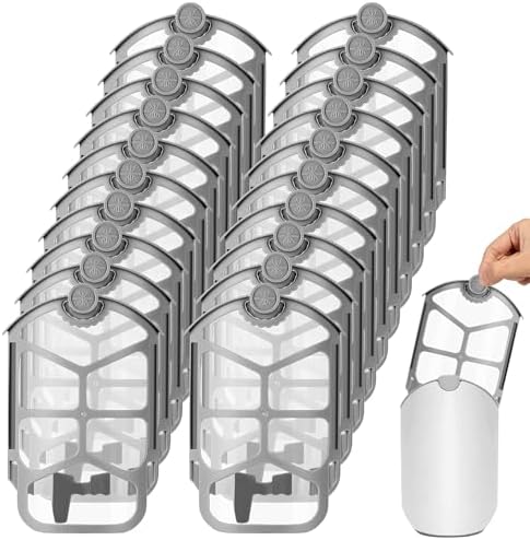 20 Pack Refill Cartridge Compatible with ZEVO Refill, Flying Insect Trap Refill Kit Compatible with Zevo M364A and Max Refill Cartridges, 100% Fit