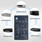 Universal Replacement Remote Control for Bose Soundbar Touch Wave Music Radio System-Generation The 1,2,3,4th (Batteries Excluded)(Black)