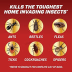 Ortho Home Defense Insect Killer for Indoor & Perimeter2 with Comfort Wand, Controls Ants, Roaches, and Spiders, 1.1 gal