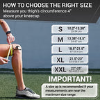 DR. BRACE ELITE Knee Brace with Side Stabilizers & Patella Gel Pads for Maximum Knee Pain Support and fast recovery for men and women-Please Check How To Size Video (X-Large, Mercury)