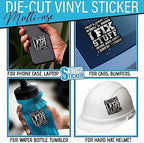 (3Pcs) That's What I Do I Fix Stuff and I Know Things Stickers Funny Saying Plumber Mechanic Technician 2" Vinyl Die-cut Sticker for Hard Hat Water Bottle Laptop Helmet Decoration Stuff Gifts 2 Inches