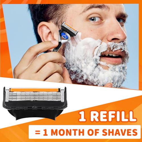 ProGlide wet razor men's razor blades, 24 replacement blades for wet razors, Fusion 5 blades value packs, Pro glide razor blades, Fusion 5 proglide