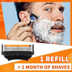 ProGlide wet razor men's razor blades, 24 replacement blades for wet razors, Fusion 5 blades value packs, Pro glide razor blades, Fusion 5 proglide