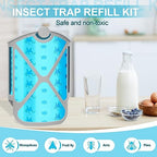 INRAGEO Insect Trap Refill Kit, Compatible with M364, Attracts Traps Flying Insects Fruit Flies and Other Insects (4Pcs)