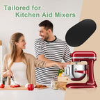 Sliding Mat Compatible with Kitchenaid Mixer 5-8 QT Stand Mixer, Convenient Appliance for Kitchen Appliances, Acrylic Mixer Slider Mat for Kitchenaid Stand Mixer Accessories Attachments