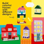 LEGO Classic Creative Houses Brick Building Set for Kids, Toy House Gift with Accessories and Doll Houses, Creative Toy for Young Builders, Boys and Girls Ages 4 and Up, 11035