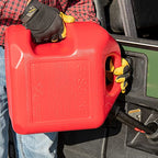 Midwest Can Company 5610 5 Gallon Gas Can Fuel Container Jugs w/Spout (2 Pack)