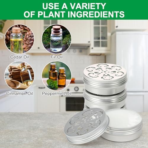 Rodent Repellent for Car Engines, Mighty Peppermint Oil to Repel Mice and Rats,Environmentally Friendly and Humane Mouse Trap for Car Engines,House,Pest Control for Indoor (Mint)