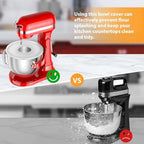 7QT Stainless Steel Mixer Bowl and Bowl Lid Covers for Kitchenaid Stand Mixers, Kitchen Aid Mixing Replacement Bowl for 7QT Lift Mixer with Handle, Dishwasher safe.