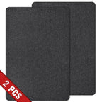 2 Pack Desk Chair Mat for Hardwood Floor & Tile 55"x35" Office Chair Mat for Rolling Chairs Large Anti-Slip-Recyclable Material Computer Chair Rug for Office/Home