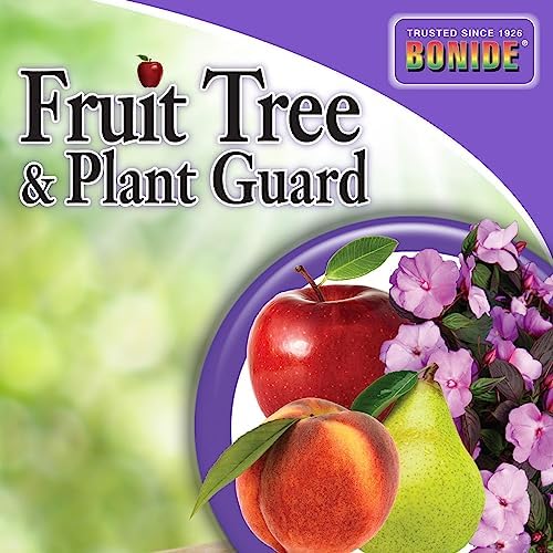 Bonide Fruit Tree & Plant Guard, 16 oz Concentrate, Multi-Purpose Fungicide, Insecticide and Miticide for Home Gardening