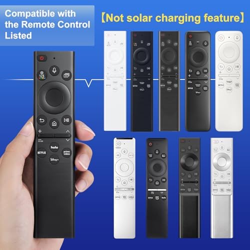 Voice for Samsung-Smart-TV-Remote-Control-Replacement, BN59-01385A Universal Remote Compatible for Samsung with Voice Function Frame Serif Crystal Solar UHD Neo QLED OLED 4K 8K TVs