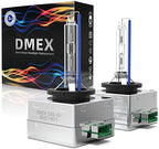 DMEX D3S HID Headlight Bulbs Xenon 8000K White Blue 35W Replacement 66340 42403 42302 Headlamp - Pack of 2(Not fit Halogen Headlight Assembly)