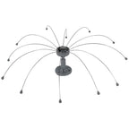 Bird Barrier Daddi Long Legs - Waving Stainless Steel Spinners for Roof & Dock Bird Scare Devices - Keep Woodpeckers Away and Gets Rid of Seagulls, Pigeons, Duck -4-Ft Diameter