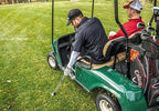 No Worry Sports Original Scramble Pic Golf Ball Retriever with Suction Cup End and Magnetic Cart Fastener