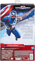 Marvel Studios Captain America Brave New World, 12-Inch Deluxe Captain America Action Figure, Shield & Accessories, Super Hero Toys for Kids 4 and Up