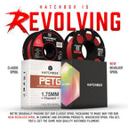 HATCHBOX PETG 3D Printer Filament, Dimensional Accuracy +/- 0.03 mm, 1 kg Spool, 1.75 mm, Sliver