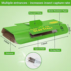 24 Pack Roach Traps Indoor Roach Killer Indoor Infestation, Cockroach Killer Indoor Home Cockroach Trap Sticky Traps for Insects