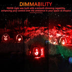 Gonhom 2 Pack PAR38 Red Flood Lights Outdoor,Dimmable Flood Red Light Bulb,20W(Equivalent to 200W),E26 Base Red LED Light,Christmas Light Bulbs,Outdoor Porch,Holiday Lighting,Red Flood Light Bulb