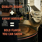 Bones Coffee Company What the Fluff?! Flavored Coffee Beans, Medium Roast Ground Coffee Low Acid, Berry Cotton Candy Flavor (12 oz)