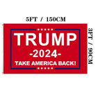 Jayus Women Donald Trump For President 2024 Flag 3x5 Outdoor Made in USA - 3Ply 200D Double Sided Take America Back (TAB) Trump 2024 Flags Banner with 2 Brass Grommets
