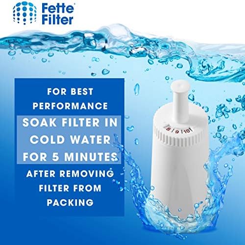 Fette Filter - Replacement Water Filter Compatible with Breville Claro Swiss For Oracle, Barista & Bambino - Compare to Part #BES008WHT0NUC1 - (Pack of 3)